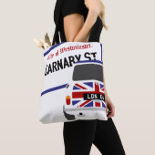 Tote Bag Old Classic Original 1960 Londres Mini Car (De près)