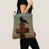 Tote Bag Old Crow sur Old Cross (De près)