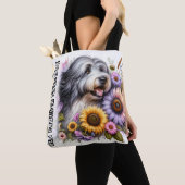 Tote Bag Old English Sheepdog (De près)