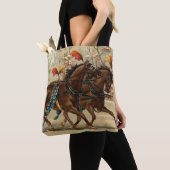Tote Bag Older and Younger Sisters Ride - Mary Evans (De près)