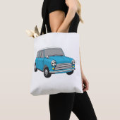 Tote Bag Oldtimer Blue Mini (De près)