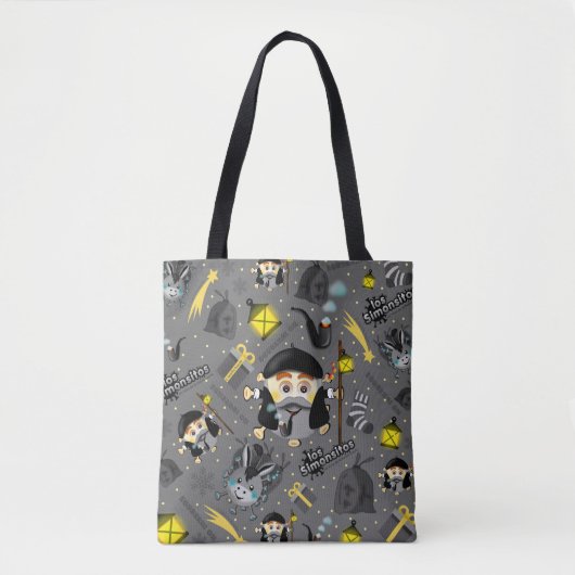Tote Bag Olentzero vasco Eguberri on by Simonsitos (Devant)