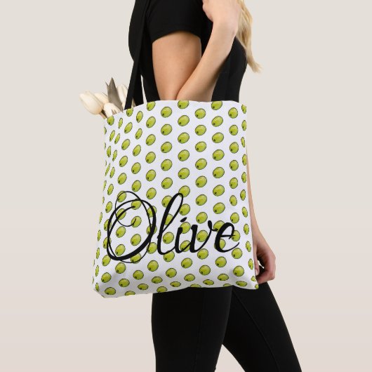 Tote Bag Olive (De près)
