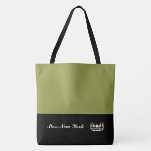 Tote Bag Olive argentée de Sac-LRGE de Fourre-tout de