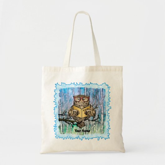 Tote Bag Oliver Owl lit (Devant)