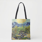 Tote Bag Oliviers aux Alpilles par Vincent van Gogh (Devant)