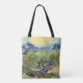 Tote Bag Oliviers aux Alpilles par Vincent van Gogh (Dos)
