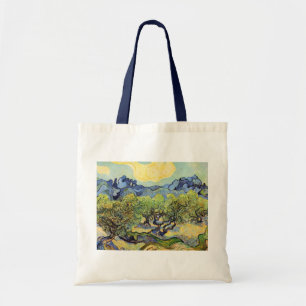 Tote Bag Oliviers avec Alpilles par Vincent van Gogh