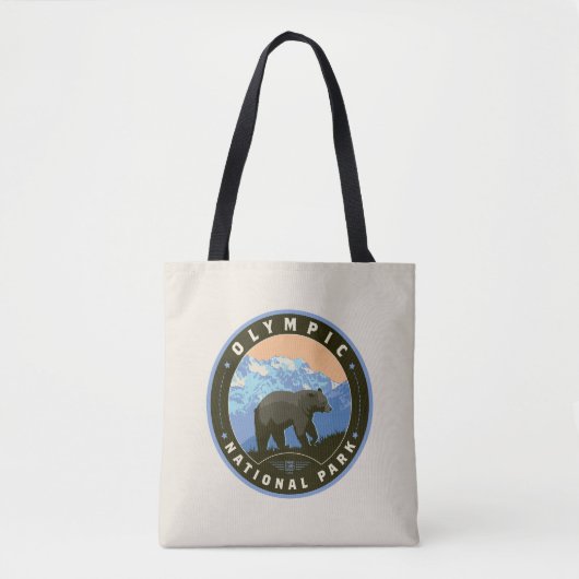 Tote Bag Olympic National Park (Devant)