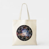 Tote Bag Om Mandala cosmique (Dos)