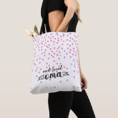 Tote Bag Oma le plus aimé des cœurs (De près)