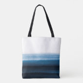 Tote Bag Ombre bleu marine (Dos)