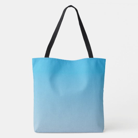 Tote Bag Ombre bleue (Dos)