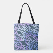Tote Bag Ombre Poisson Requin Baleine sur galaxie en pente (Dos)