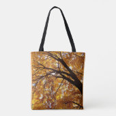 Tote Bag Ombres de l'arbre d'automne (Dos)