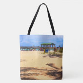 Tote Bag Ombres de palmiers (Devant)
