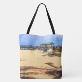 Tote Bag Ombres de palmiers (Dos)