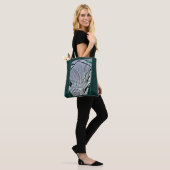 Tote Bag Ombres grises (Sur le modèle)