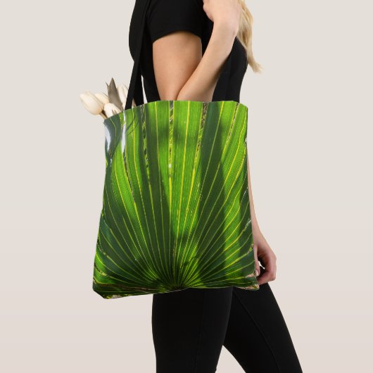 Tote Bag Ombres Palmetto sur Palmetto Fourre-tout (De près)