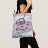 Tote Bag Omo-pensée - Kanji (De près)