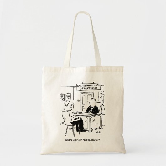 Tote Bag On demande à un gastroentérologue de se sentir dan (Devant)