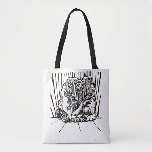 Tote Bag On Edge, par Brian Benson (Devant)