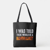 Tote Bag On M'A Dit Qu'Il Y Aurait Un Panier (Dos)