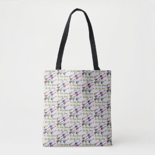Tote Bag On Ne Peut Jamais Avoir Trop De Guitares
