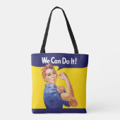 Tote Bag On Peut Le Faire ! Rosie le Riveter (Dos)