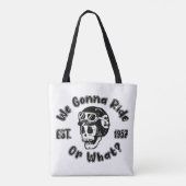 Tote Bag On va monter ou quoi (Dos)