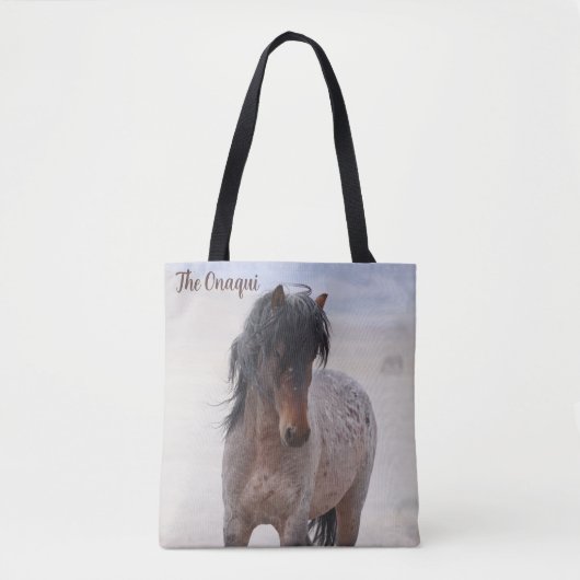 Tote Bag Onaqui Chevaux sauvages (Devant)