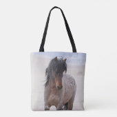 Tote Bag Onaqui Chevaux sauvages (Dos)