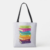 Tote Bag Once Upon A Time Someone Loved Books (Dos)