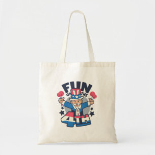 Tote Bag Oncle Sam joyeux 4 juillet