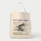 Tote Bag Oncologistes oculaires/chirurgiens R/O Wolbachia p (Devant)
