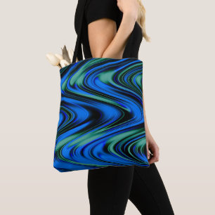 Tote Bag Ondes torrentielles...