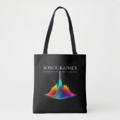 Tote Bag Ondes Ultrasoniques Sonorées (Devant)