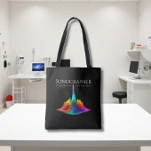 Tote Bag Ondes Ultrasoniques Sonorées
