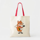 Tote Bag Ondulation de Fox de Rick | Scarlett de garde (Devant)