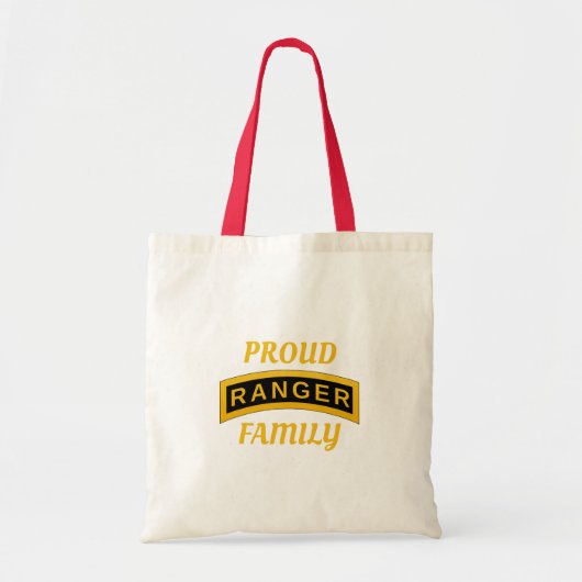 Tote Bag Onglet École des Rangers de l'Armée - Famille Fièr (Devant)