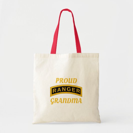 Tote Bag Onglet École des Rangers de l'Armée - Grand-mère f (Devant)