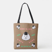 Tote Bag Onigiri Koro Koro (les boules de riz roulantes) (Dos)