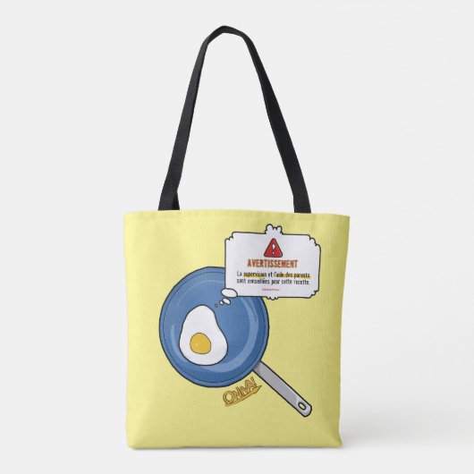 Tote Bag ONIVA ! Oeuf (Dos)