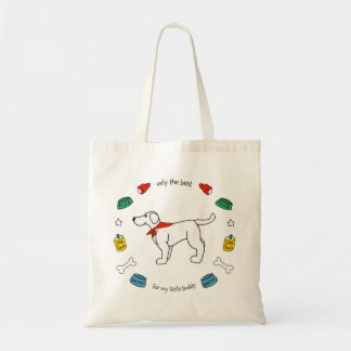 Tote Bag "Only the Best for My Little Buddy" Service Dog