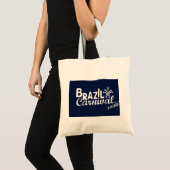 Tote Bag Ooah de carnaval du Brésil ! Bleu de achat (Devant (produit))