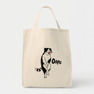 Tote Bag Oops cat