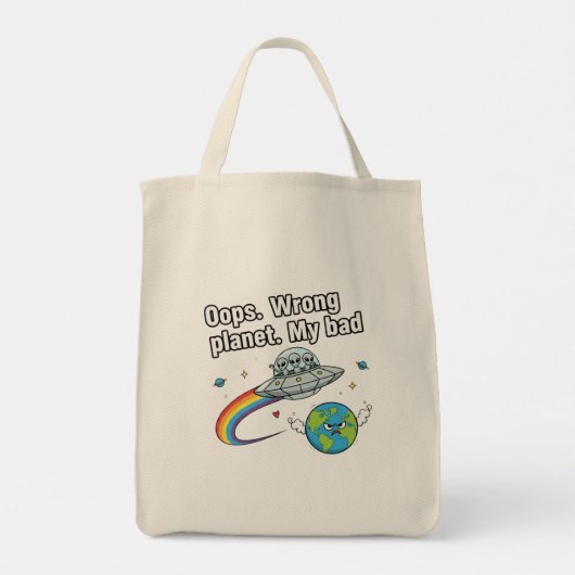 Tote Bag Oops. Wrong planet. My bad (Dos)