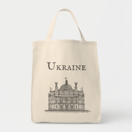 Tote Bag Opéra + Ballet Theatre, Lviv, Ukraine (Devant)