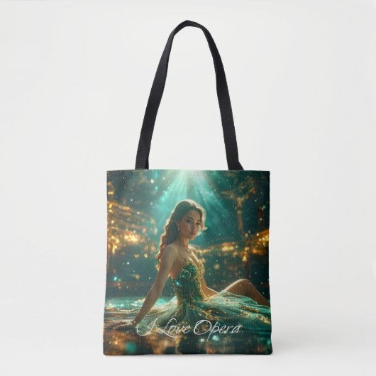 TOTE BAG OPERA - I LOVE OPERA (Devant)