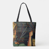 Tote Bag Opérateur de tableau de bord téléphonique, entrepr (Dos)